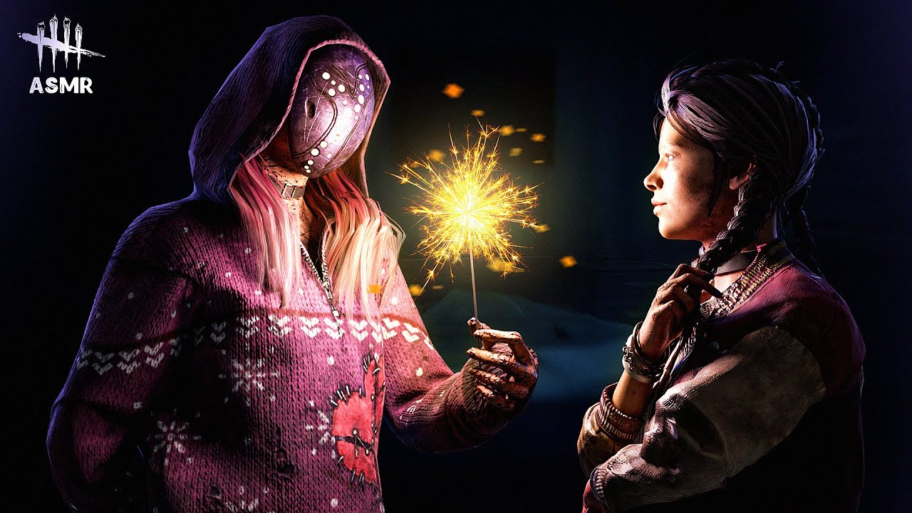 RELAXING LEGION & MEG ✨ DBD ASMR Gaming 🎄 Whispering, Gum Chewing Sounds, Killer Gameplay