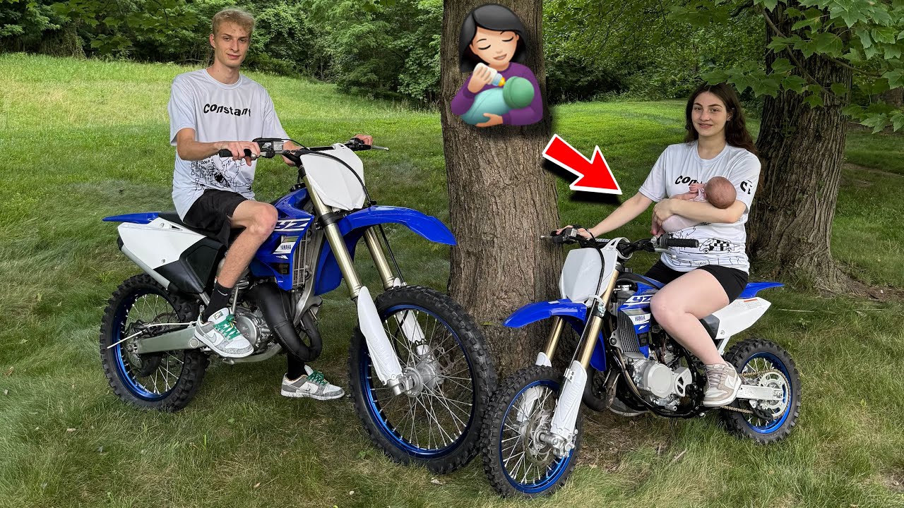 BUYING MY 1 MONTH OLD DAUGHTER FIRST DIRTBIKE!