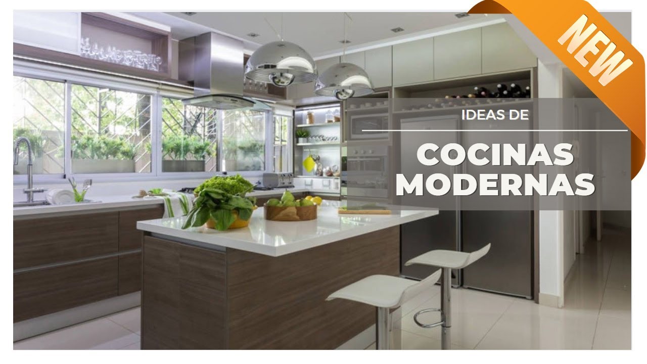 ⭕100 HERMOSAS IDEAS DE COCINAS MODERNAS 2023