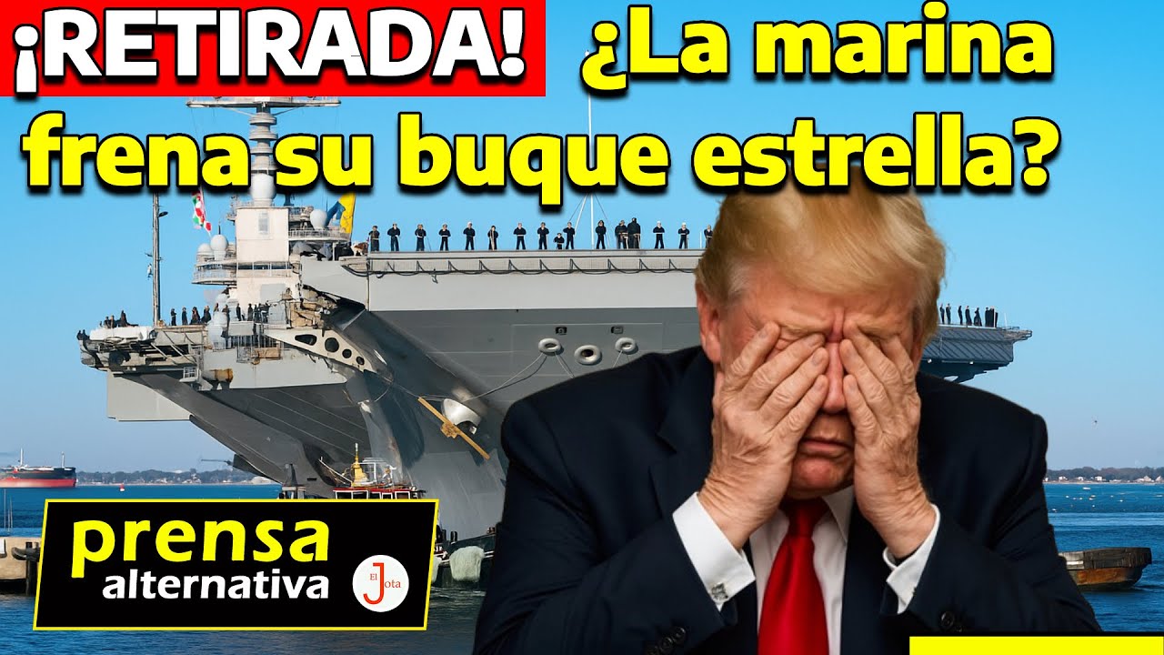 La marina al l&iacute;mite! Trump enfrenta Ir&aacute;n con una flota gastada!!!