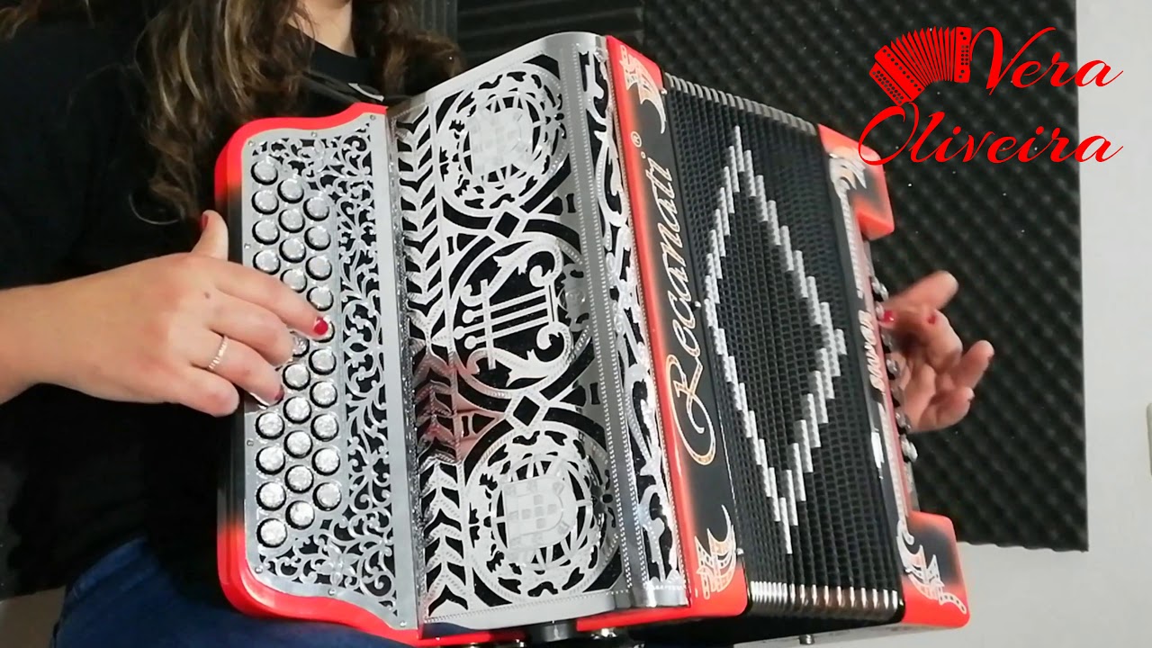 Como tocar Rosinha do Meio - Concertina em Fá