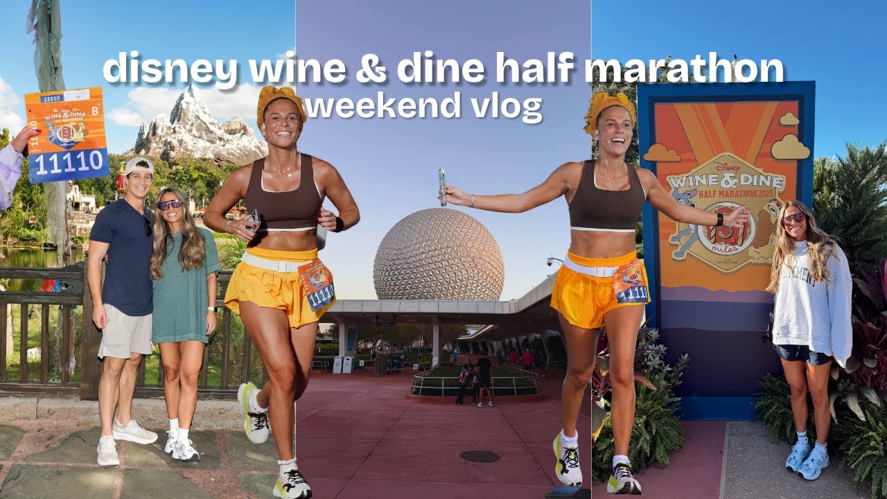 Disney Wine & Dine Half | Полный видеоблог выходного дня