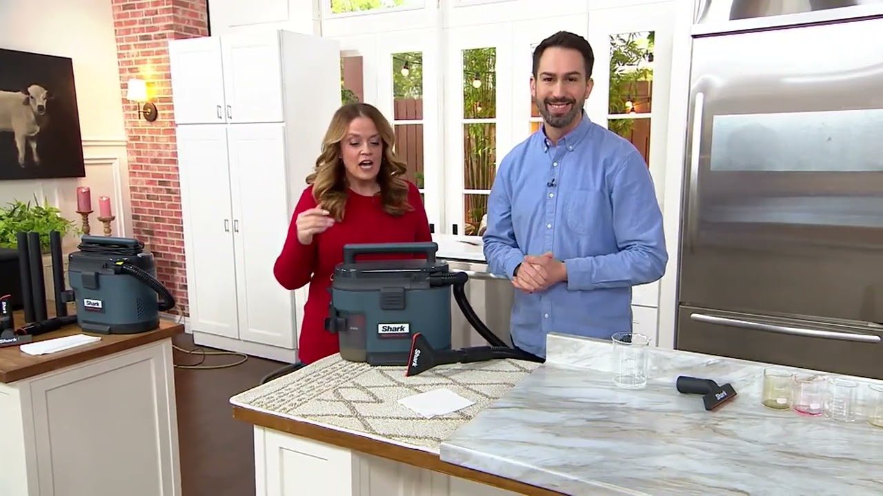 Shark Mess Master Portable Wet/Dry Vacuum on QVC