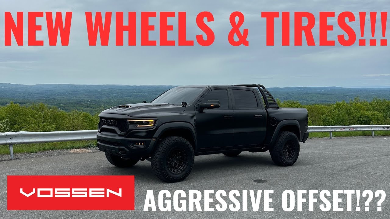 RAM TRX GETS NEW VOSSEN WHEELS AND 37 INCH NITTO TIRES!!! IS -18 OFFSET TOO MUCH??!
