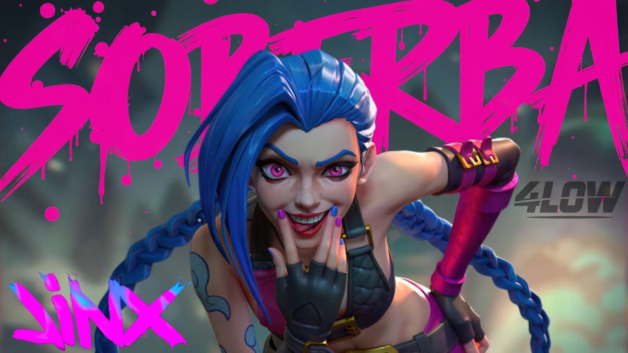 Arcane LoL  Jinx SOBERBA | AMV &ndash; Edi&ccedil;&atilde;o por @Kishi_Edits  (S&aacute;vio Soares)