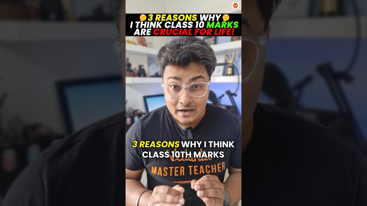 3 Reasons Why I Think Class 10 Marks are CRUCIAL FOR LIFE!🤔| Importance Of Class10th Board Marksheet