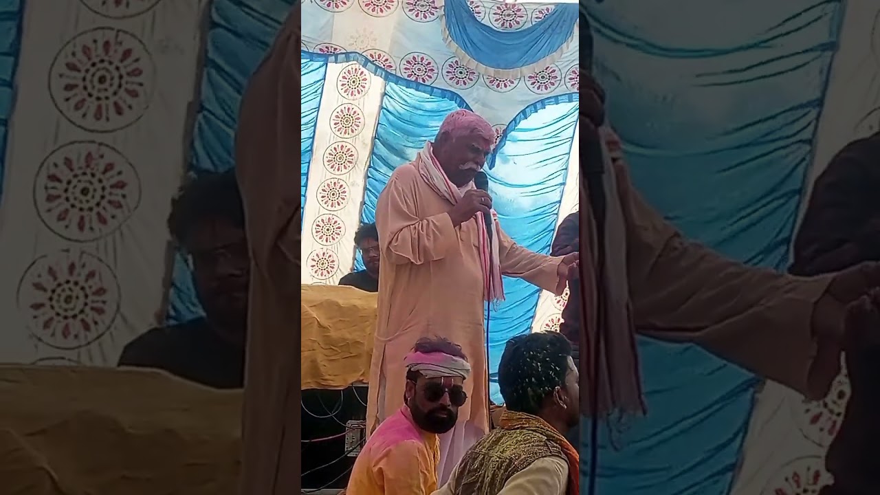 चंदला होली महोत्सव | मंत्री दिलीप भैया जी के कार्यक्रम में बृजलाल दादा जी की माँ की स्तुति सुनाई 🙏🏻