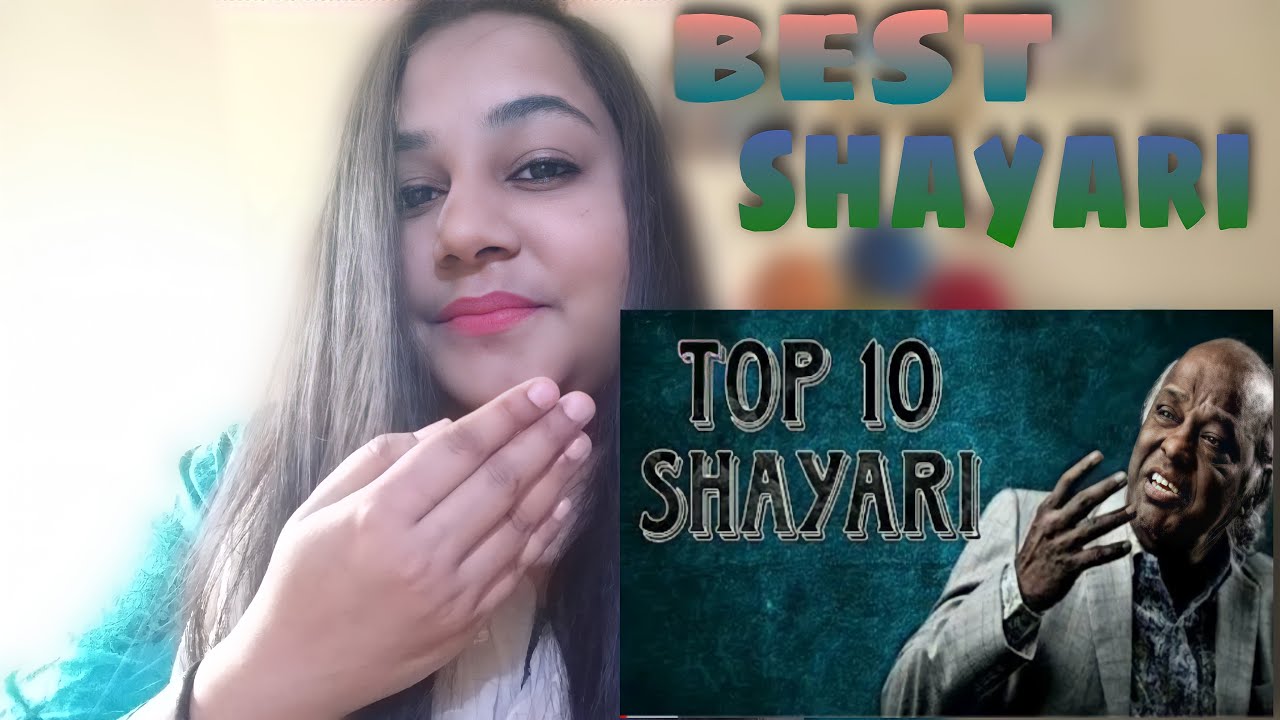 Rahat indori top 10 shayari ❤️best shayari. Indian Reaction #Rahatindori #Reaction