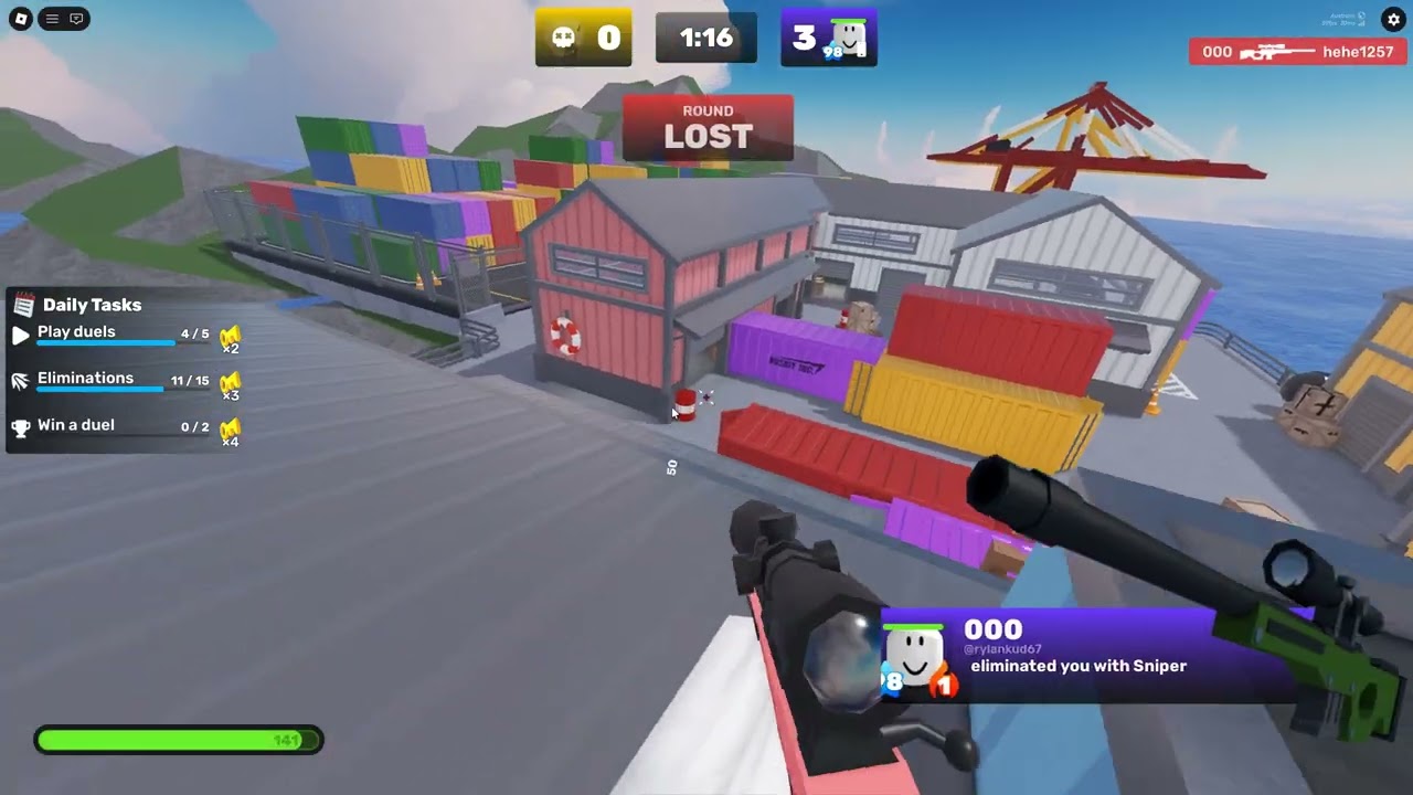 POV: fighting auto shoot snipers
