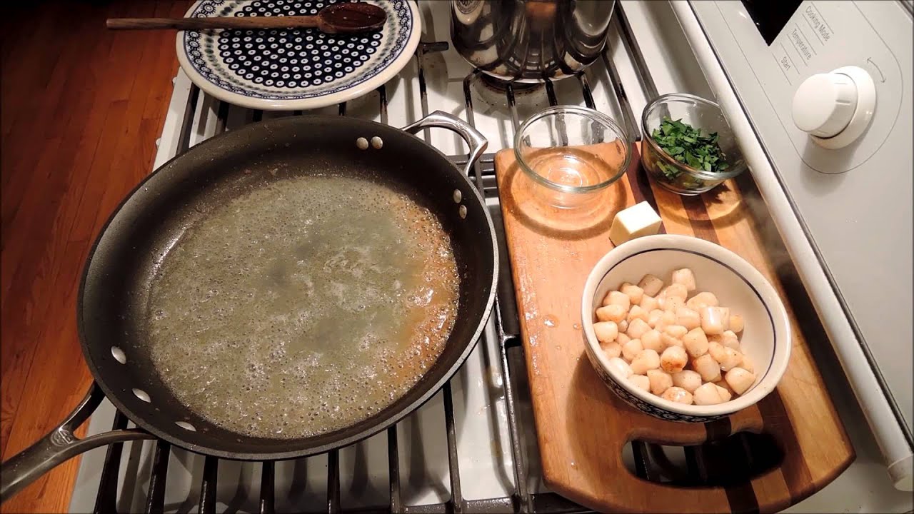 How to Cook Sauteed Bay Scallops - Episode 46