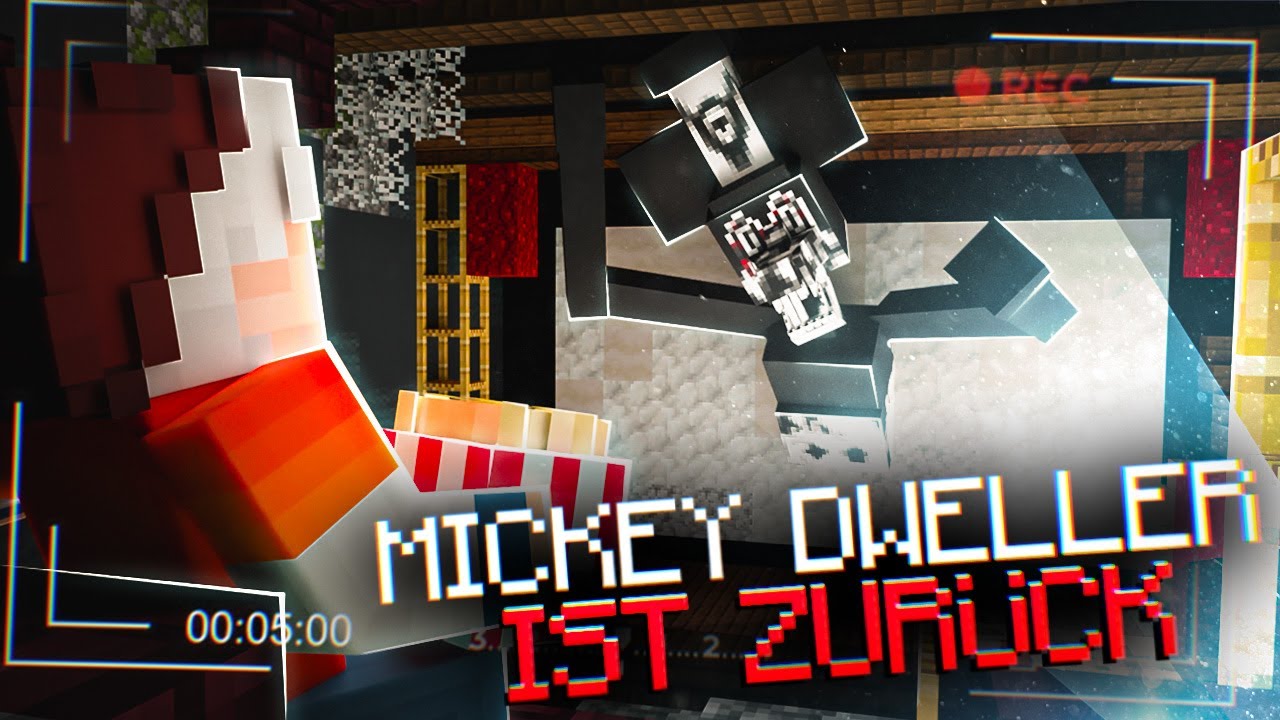 Der MICKY MAUS DWELLER ist zurück - Das VERLASSENE Kino - Minecraft Horror