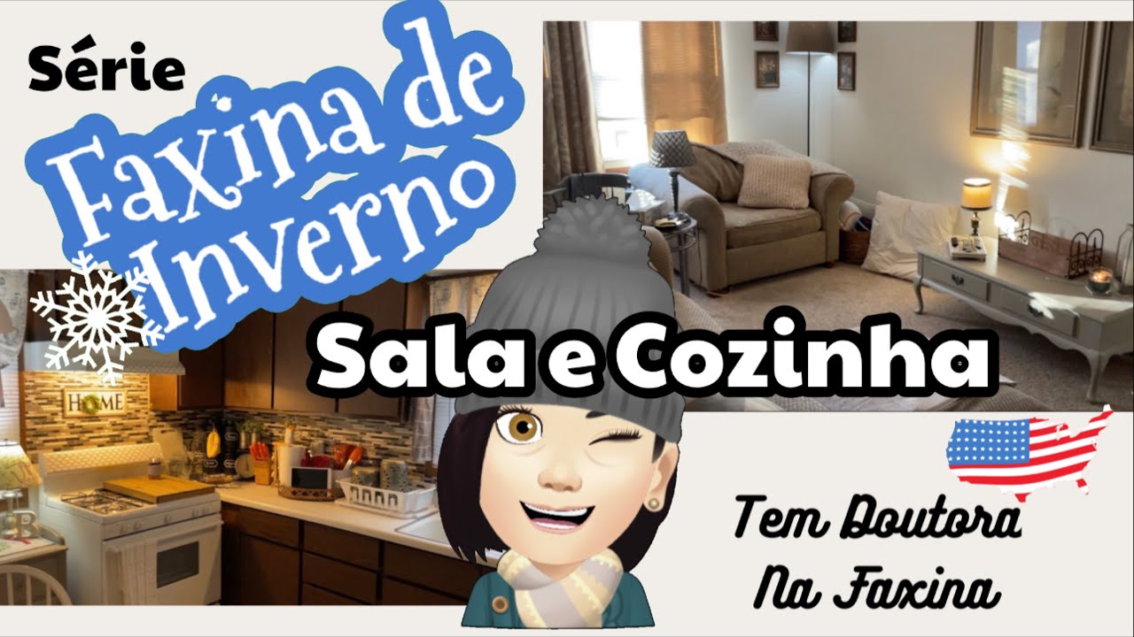 FAXINA DE INVERNO: Preparando a casa para as festas de fim de ano |  EPISÓDIO 1: SALA E COZINHA
