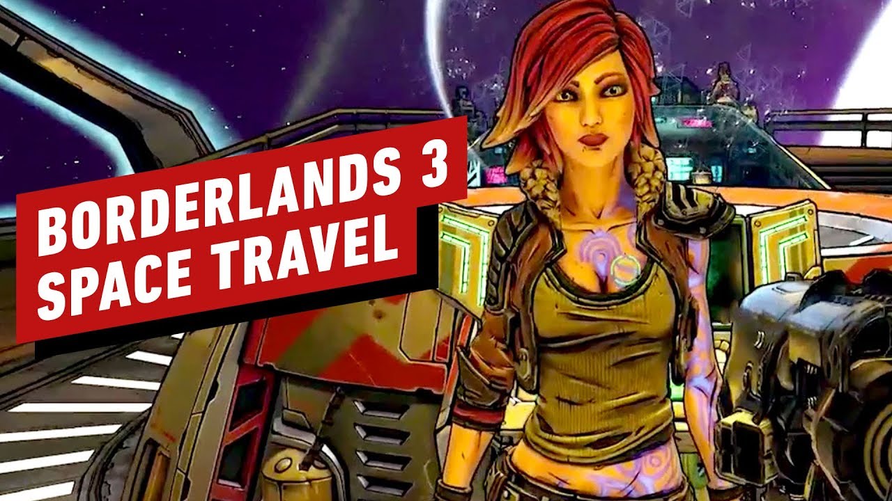 Borderlands 3 Gameplay - Leaving Pandora for Promethea (Space Fast Travel)