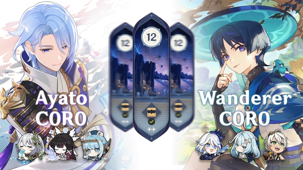 Abismo Espiral 6.3 (Luna IV) | Ayato C0R0 & Wanderer C0R0 | Genshin Impact