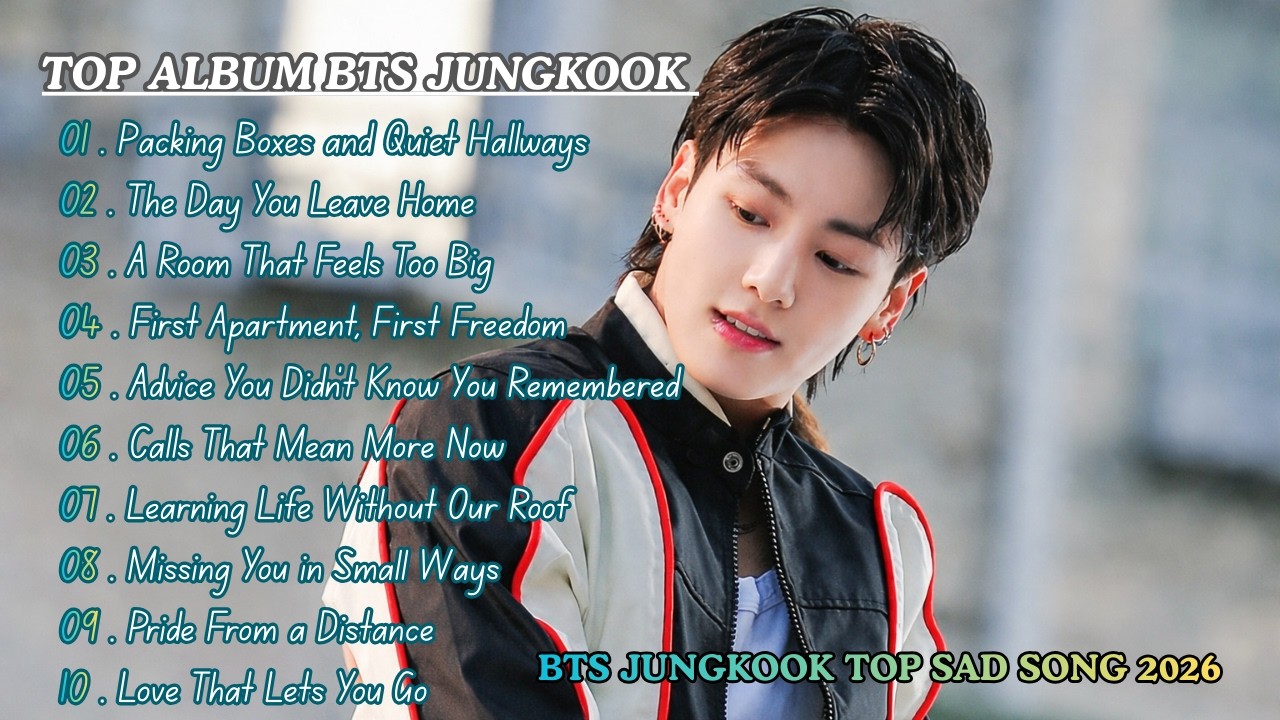 BTS JUNGKOOK Beautiful & Calm Songs 2026 🎶 Soft Acoustic Chill Vibes | Heartfelt Playlist