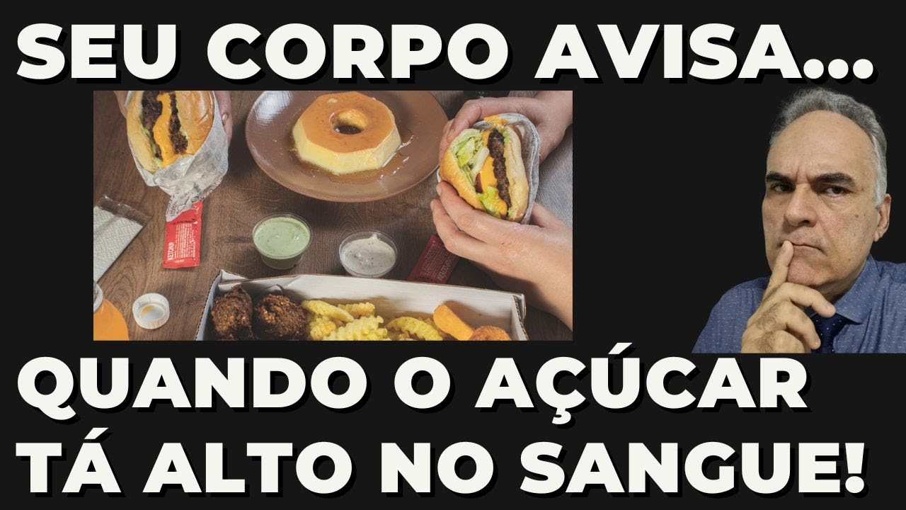 Sinais de que você está com açúcar alto no sangue! Cuidado!