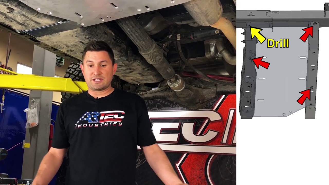 JL Belly Pan Installation - Sku: JL4115