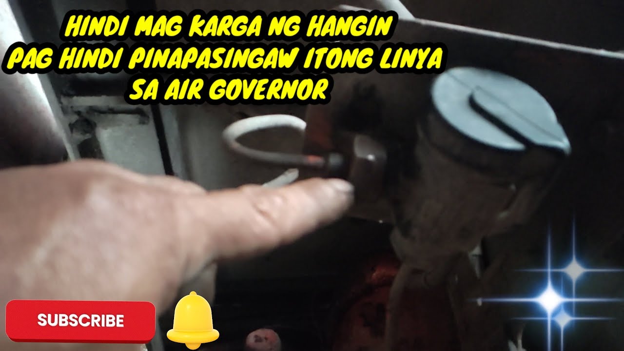HINDI NAG KARGA NG HANGIN PAG HINDI PINAPASINGAW ANG LINYANG PAPUNTANG AIR DRYER