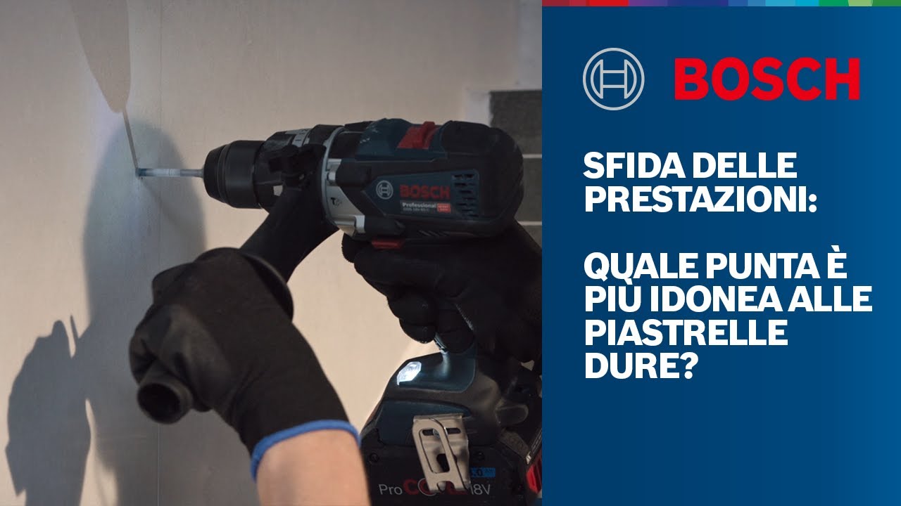 Sfida delle prestazioni EXPERT | Punta HEX-9 HardCeramic per foratura piastrelle
