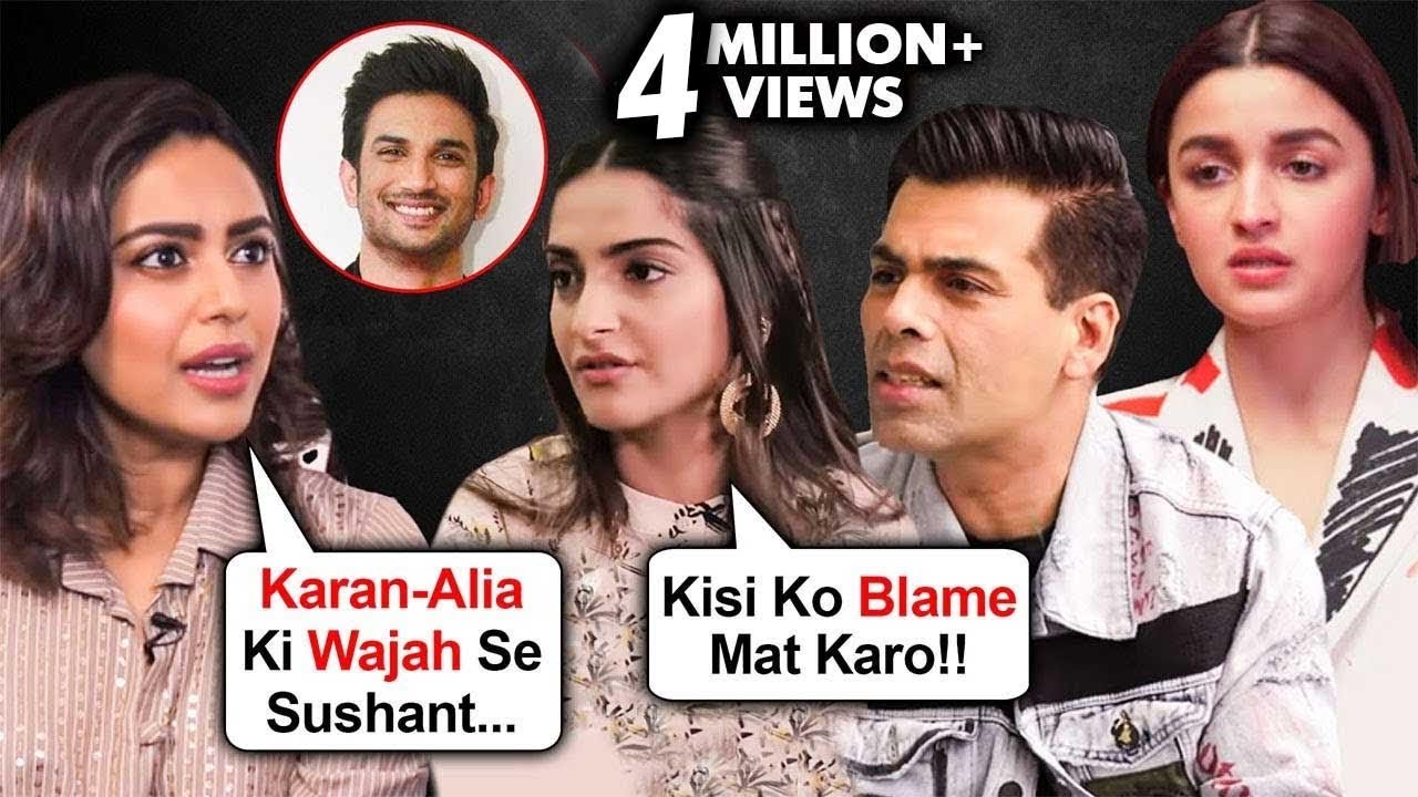 Karan, Alia, Sonam To Be Investigated For Sushant Singh Rajput? | Swara Bhasker REACTS