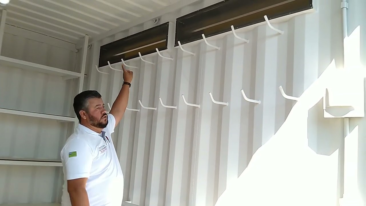 Almoxarifado Container (15m2). @mobilysolucoesemcontainers3851