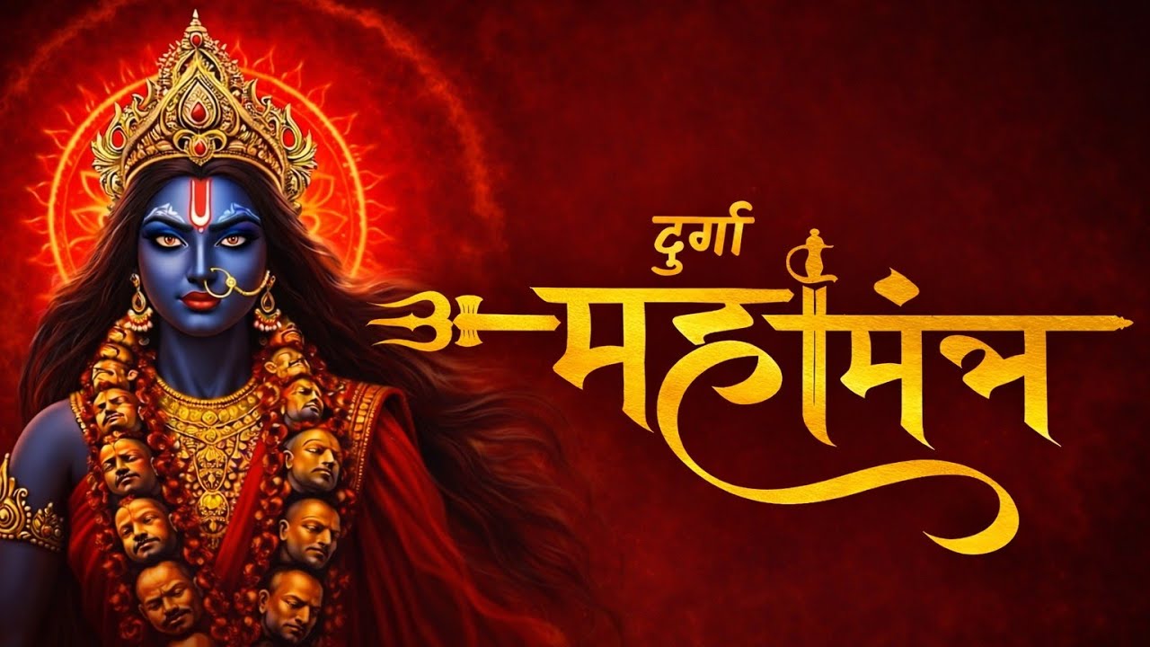 दुर्गा महामंत्र | महाकाली रूप | Powerful Maa Kali Darshan | Navratri Special Bhakti