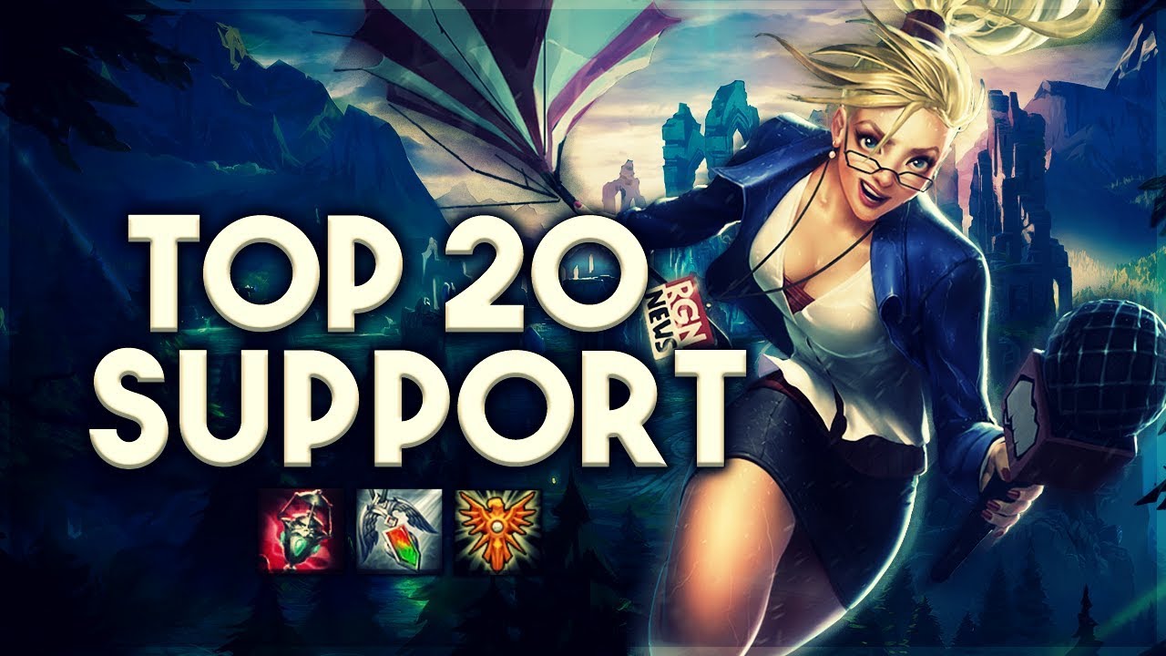 Top 20 SUPPORT Plays #04 | League of Legends