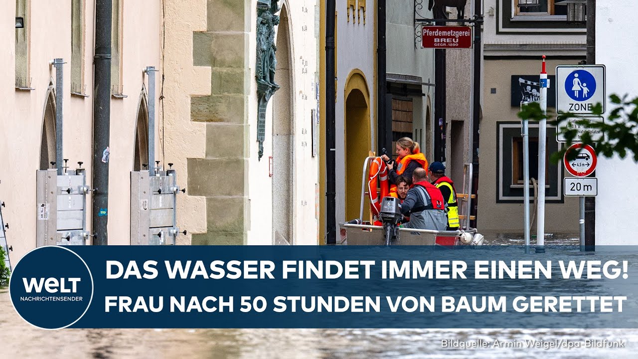 NATURKATASTROPHE: Hochwasser in Bayern noch dramatisch - schon beginnt der Streit um das Geld