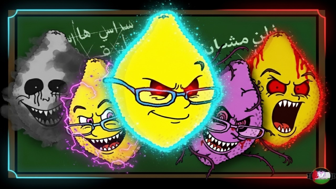 كل النهايات آنسة ليمونة 🍋 😱 بالعربي | مدبلج بالعربي | Ms Lemons