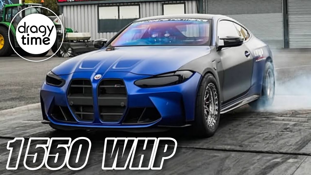 1550 WHP BMW M4 G82 X-Drive | Precision PT8685 Turbo | Acceleration from 0-288 Km/h & 0-179 mph 