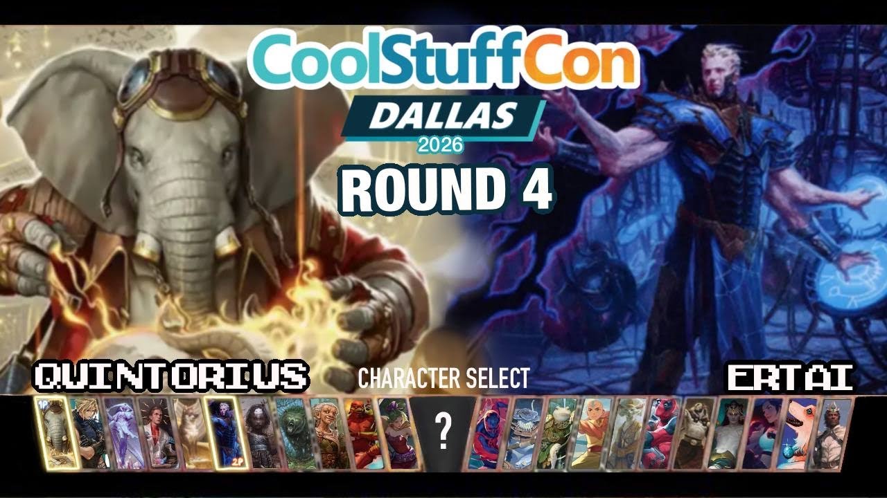 CoolStuffCon Dallas 2026 Duel Commander Round 4