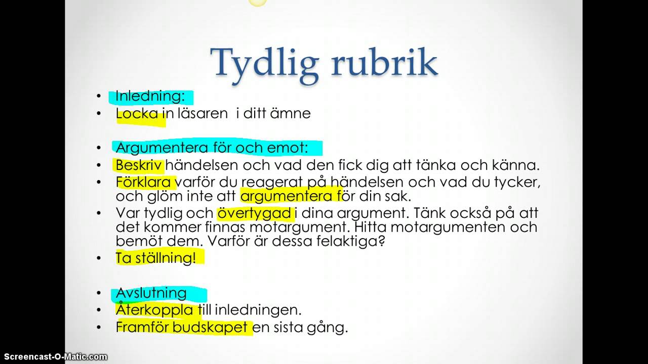 Skriva Krönika