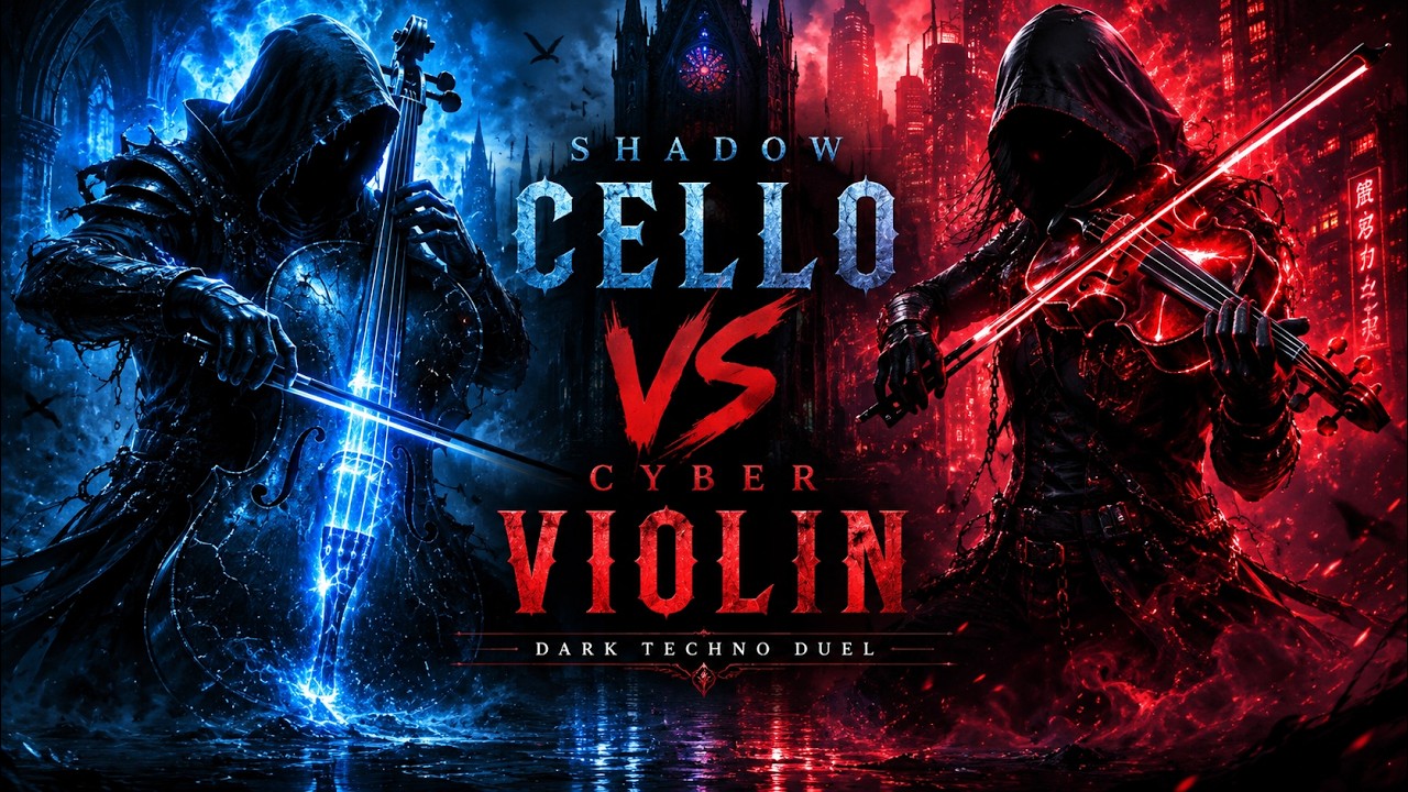 Obsidian Strings -  Shadow Cello vs Cyber Violin &mdash; Dark Techno Duel