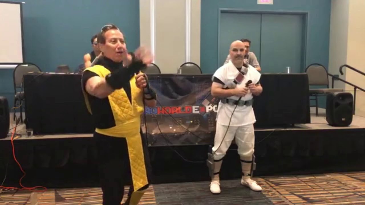 Mortal Kombat Panel at Retro World Expo 2018