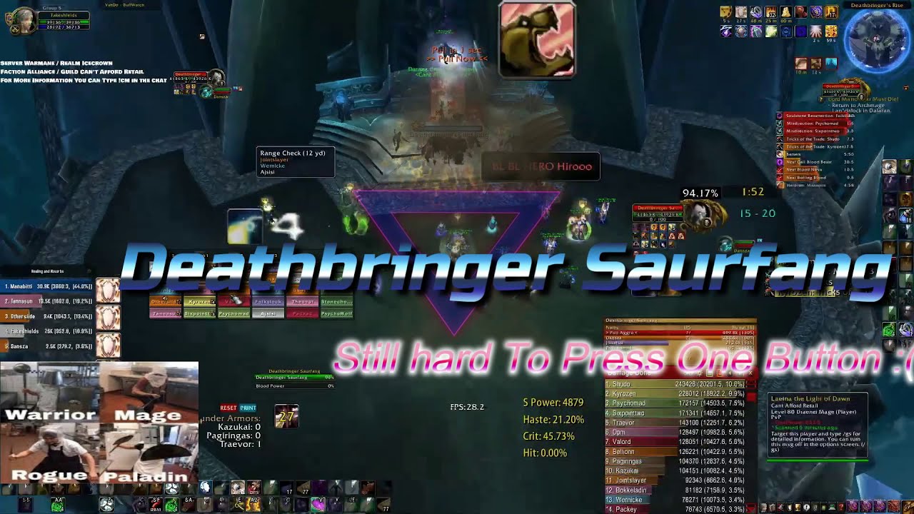 World Of Warcraft 👀 Wotlk 🤦‍♀️WOW 👌 3.3.5 ✔ Icecrown Citadel 25 Man Heroic [Priest PVE POV]
