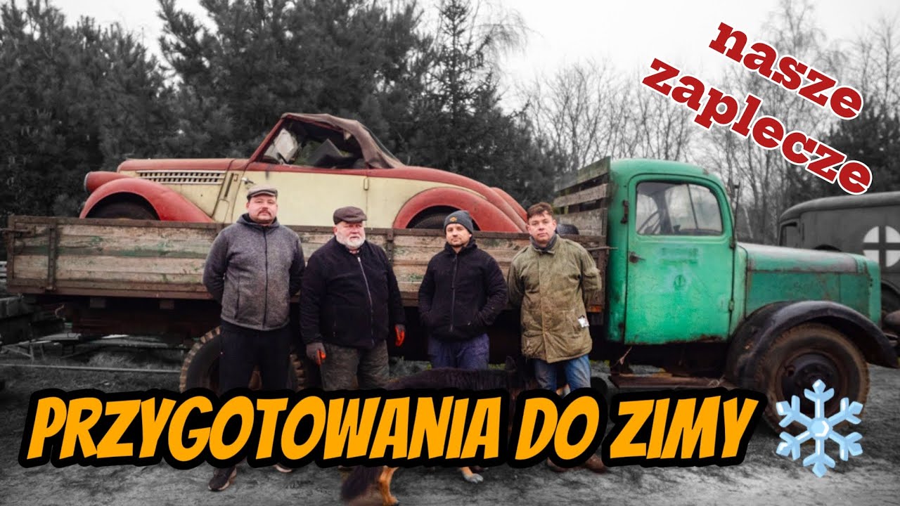 Przygotowania do zimy - na zapleczu
