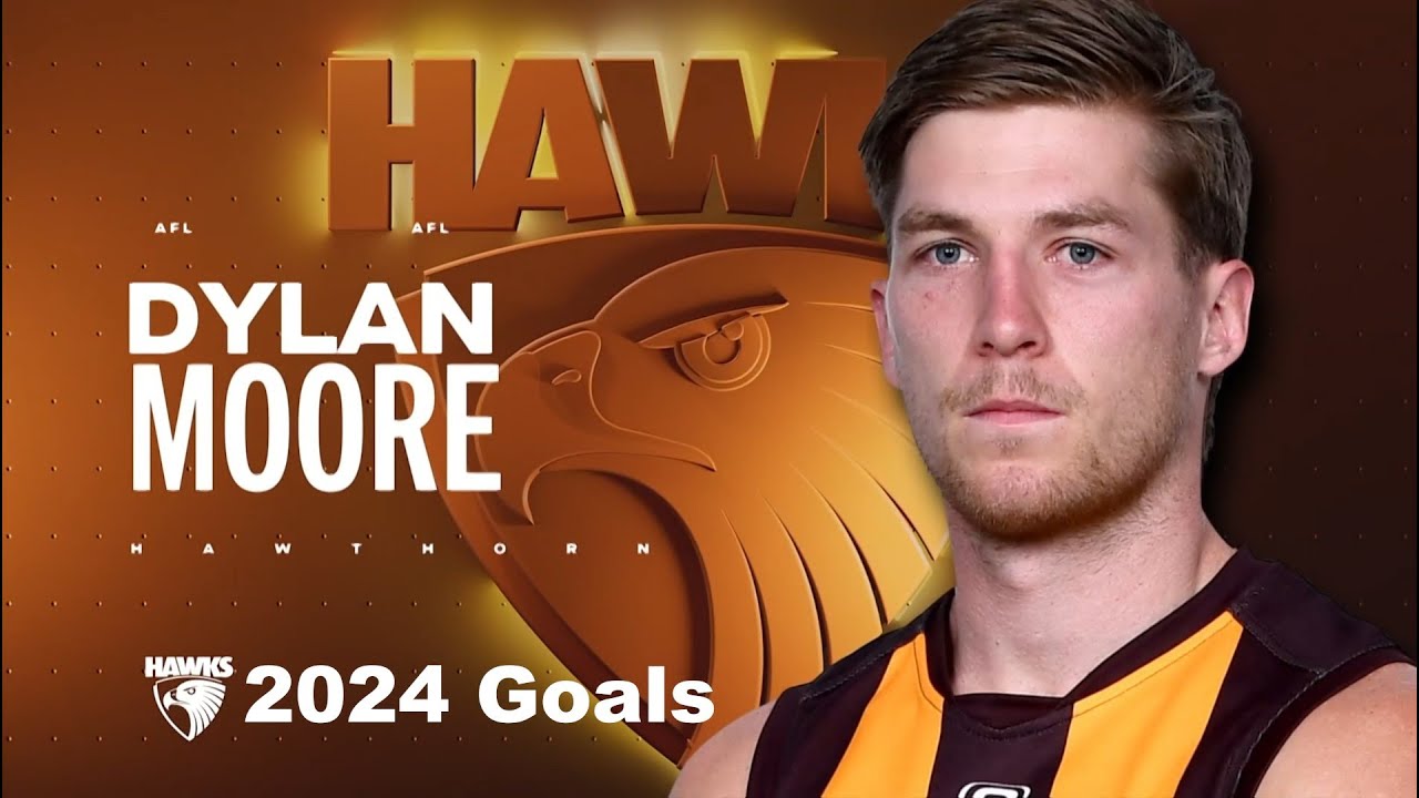 All Dylan Moore's Goals from the 2024 AFL Season