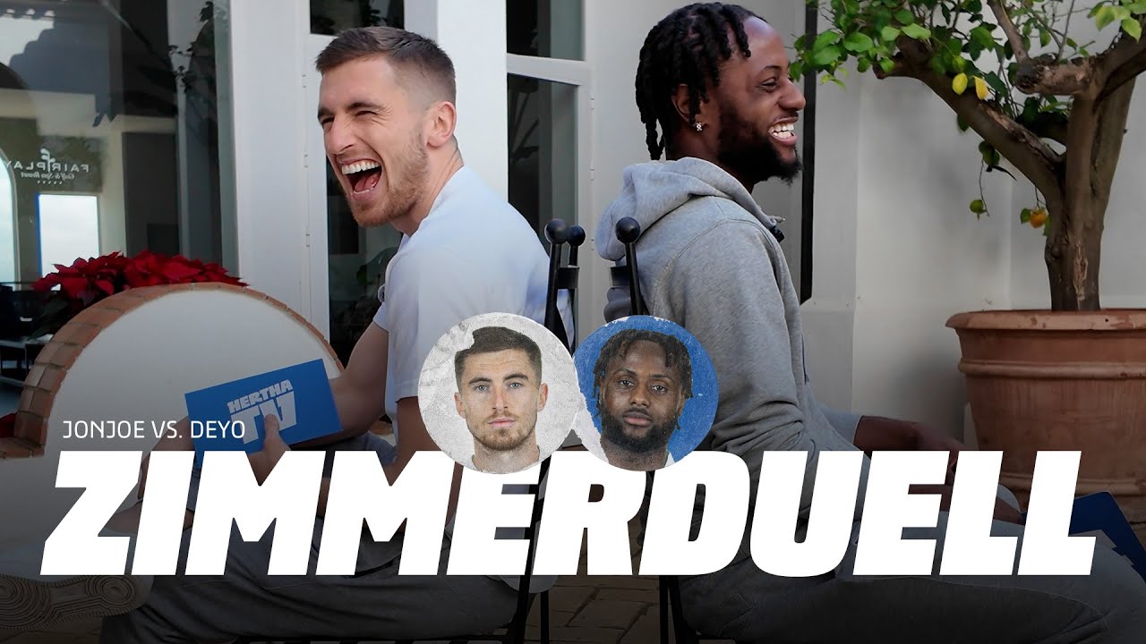 Wer muss ins GEFÄNGNIS? Jonjoe & Deyo im ZIMMERDUELL | Hertha BSC