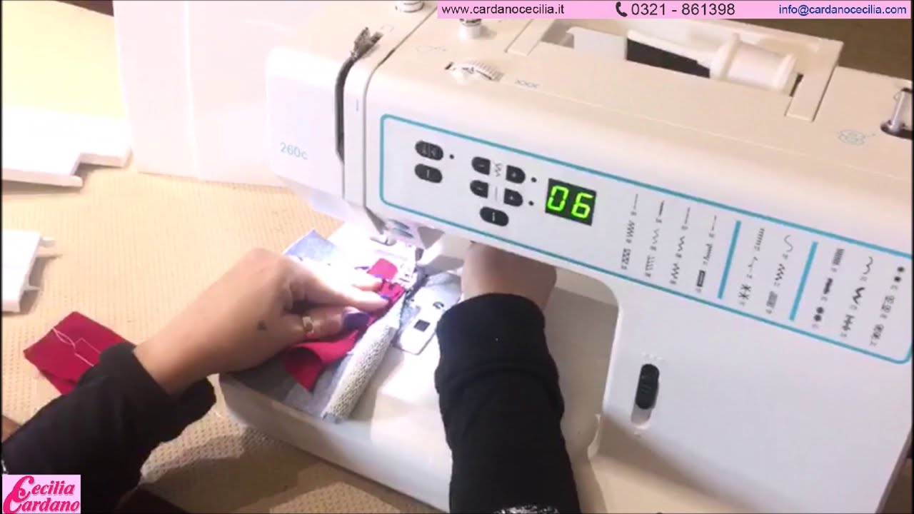 Tutorial completo PFAFF Smarter 260c