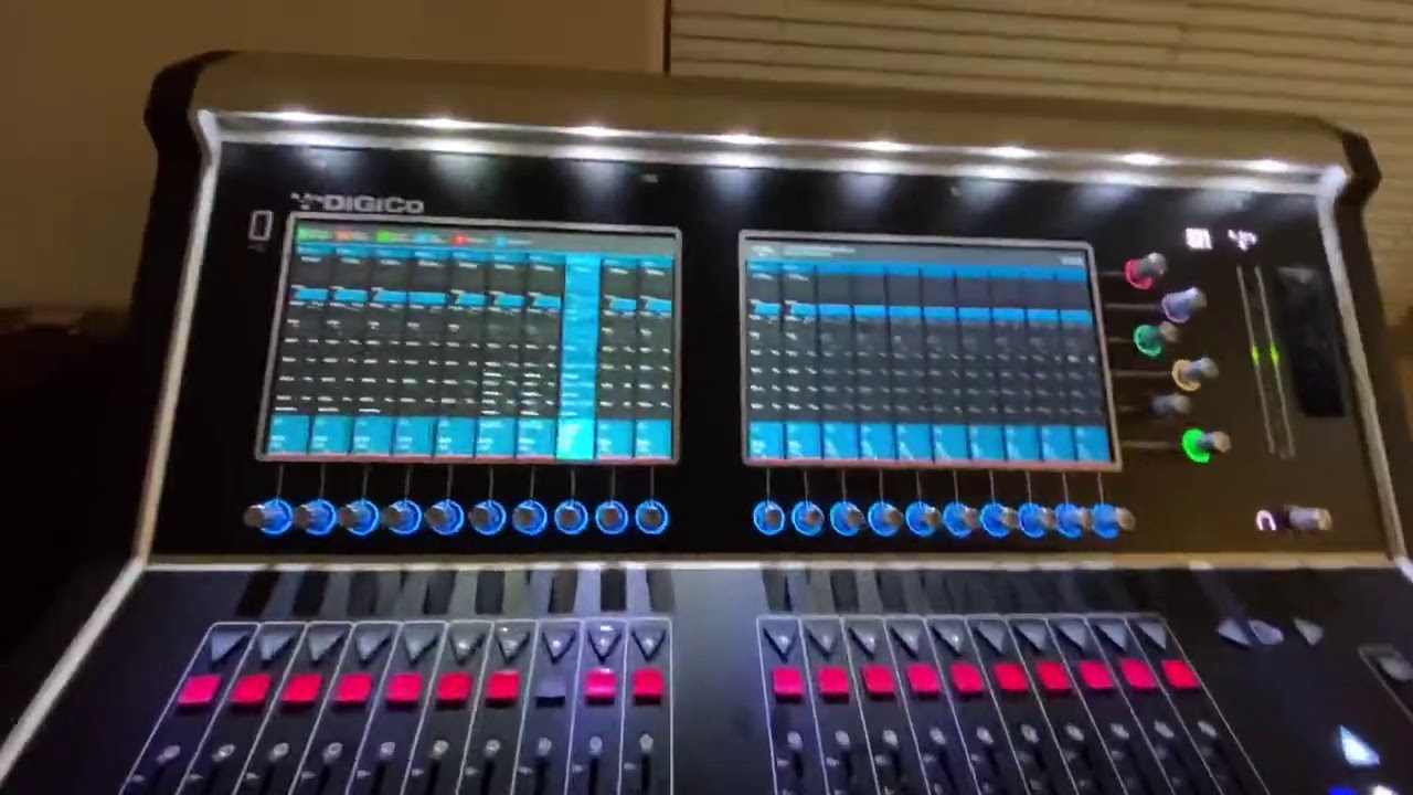 Digico D-Rack ...se pierden 4 canales a 96 khz.