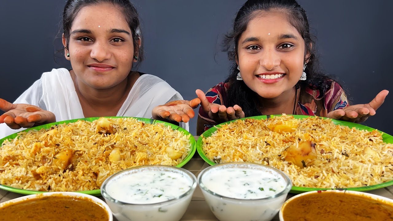 Aalu Biryani Madness: Eating Challenge with a Twist of Revenge!🥵😲