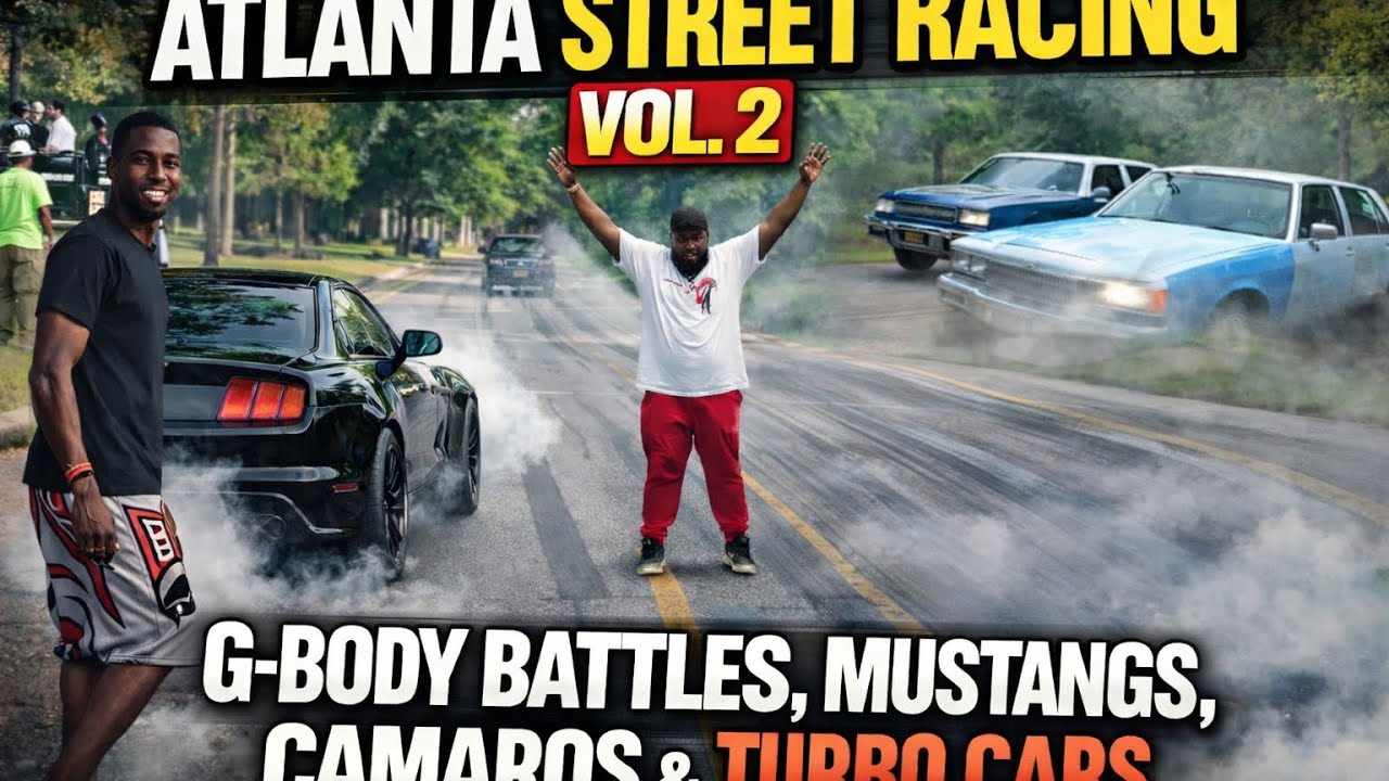 Atlanta Street Racing Vol. 2 | G-Body Battles, Mustangs, Camaros & Turbo Cars 