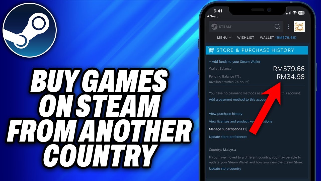 How To Buy Games on Steam from Another Country -Easy Fix