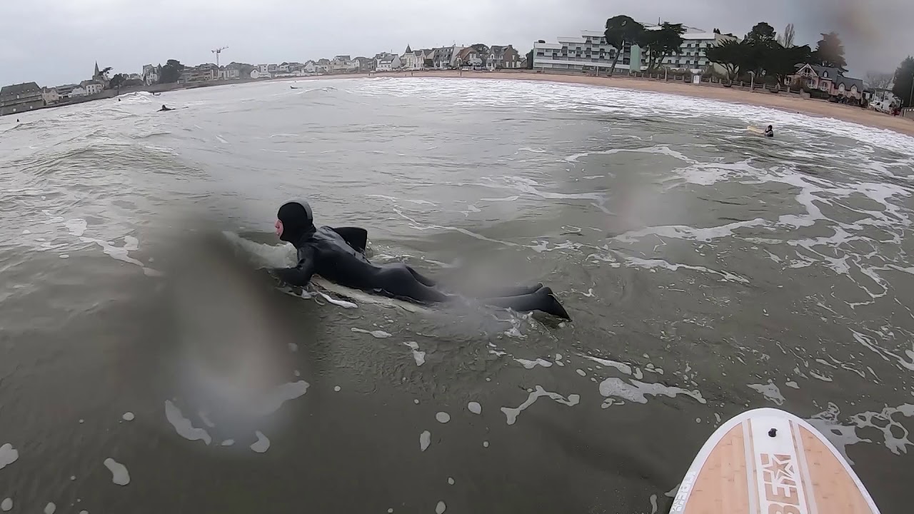 SUP &agrave; Toulhars   Larmor Plage