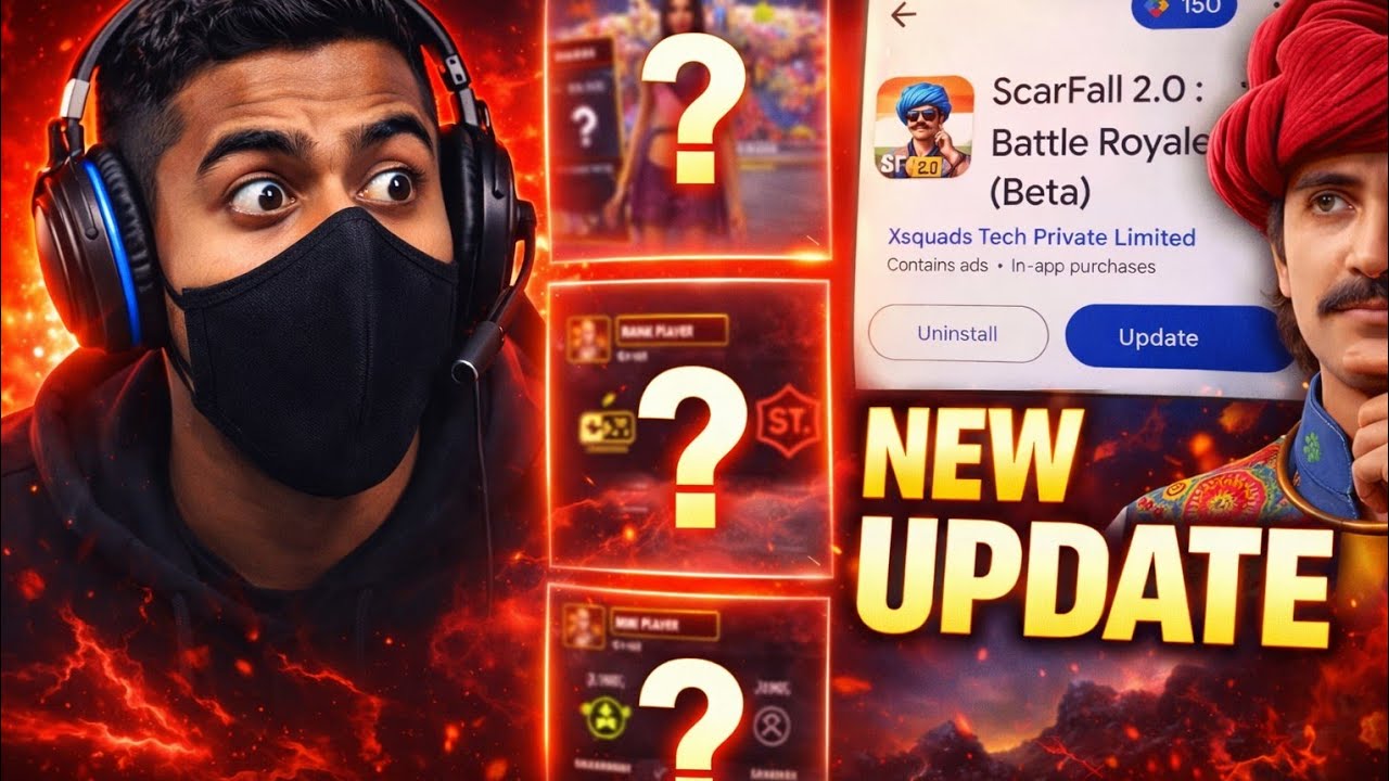 ScarFall 2.0 Update 1.4.5 🔥 Top 5 New Features | 3D Audio, Rank System & More