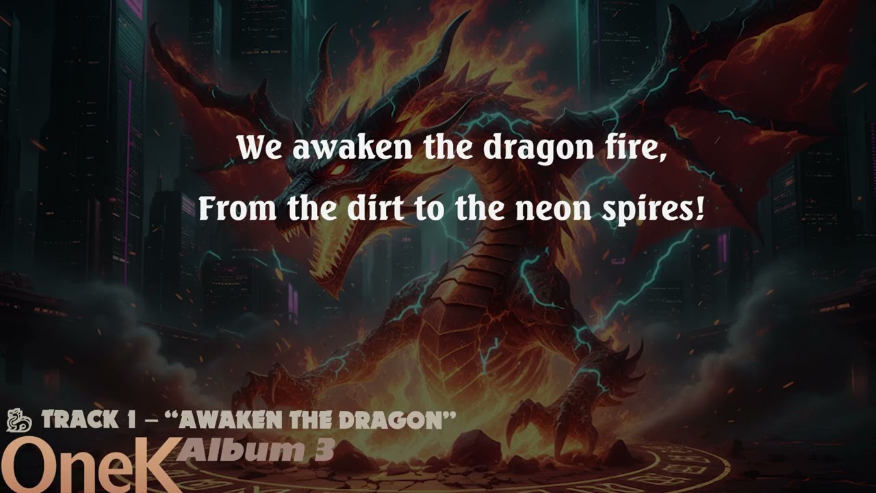 ►🐉 TRACK 1 – “AWAKEN THE DRAGON”  - ALBUM 3