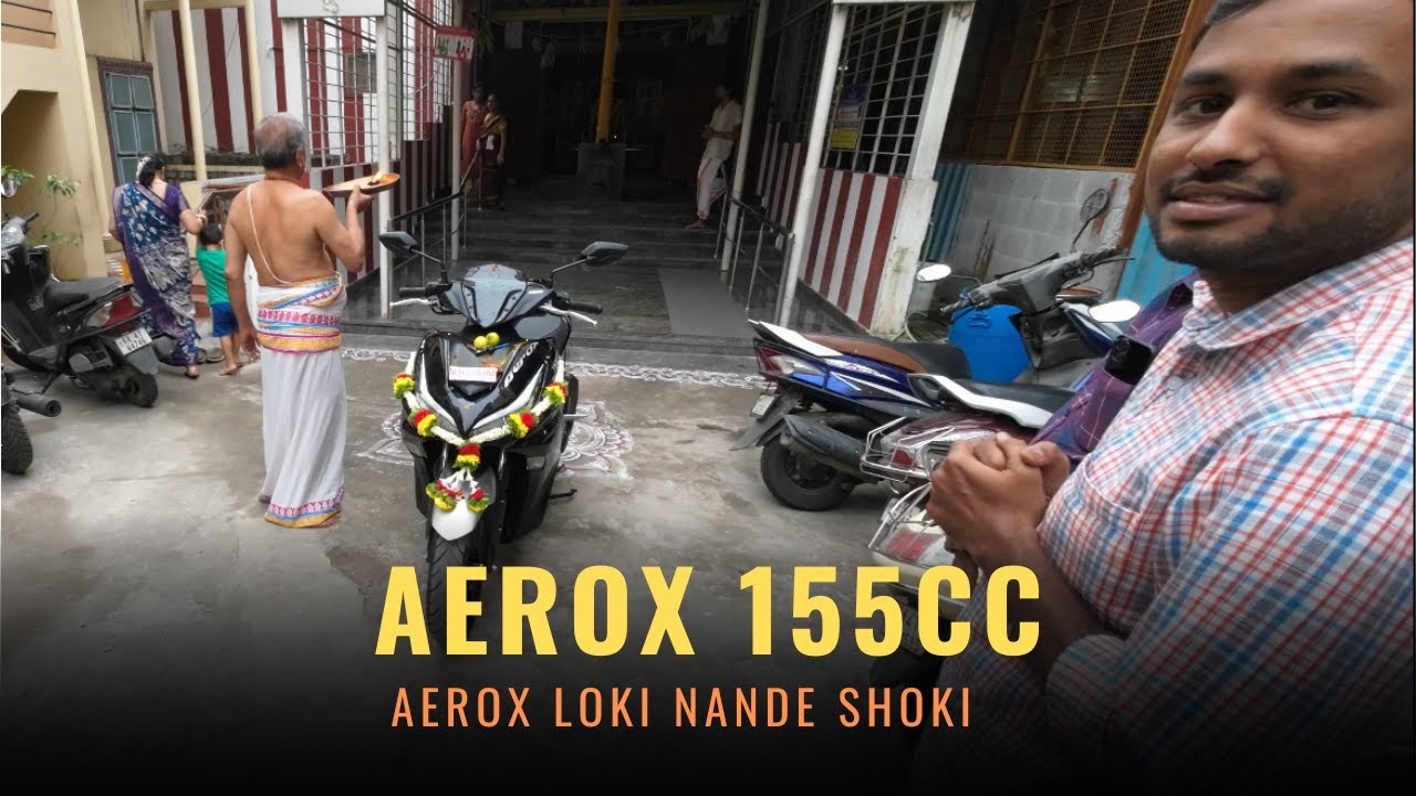 ALL NEW  YAMAHA AEROX 155  DELIVERY VIDEO || KANNADA VLOG||
