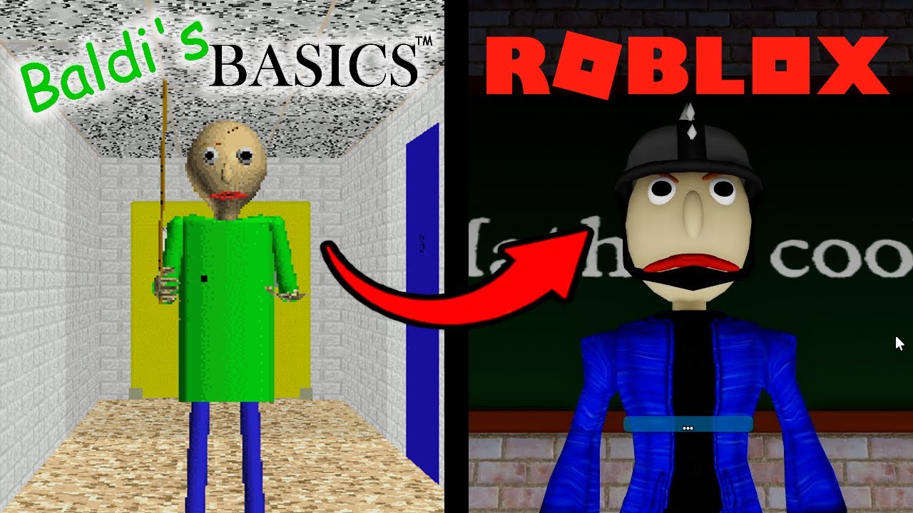 If Baldi's Basics Was A ROBLOX Game | The Schoolhouse