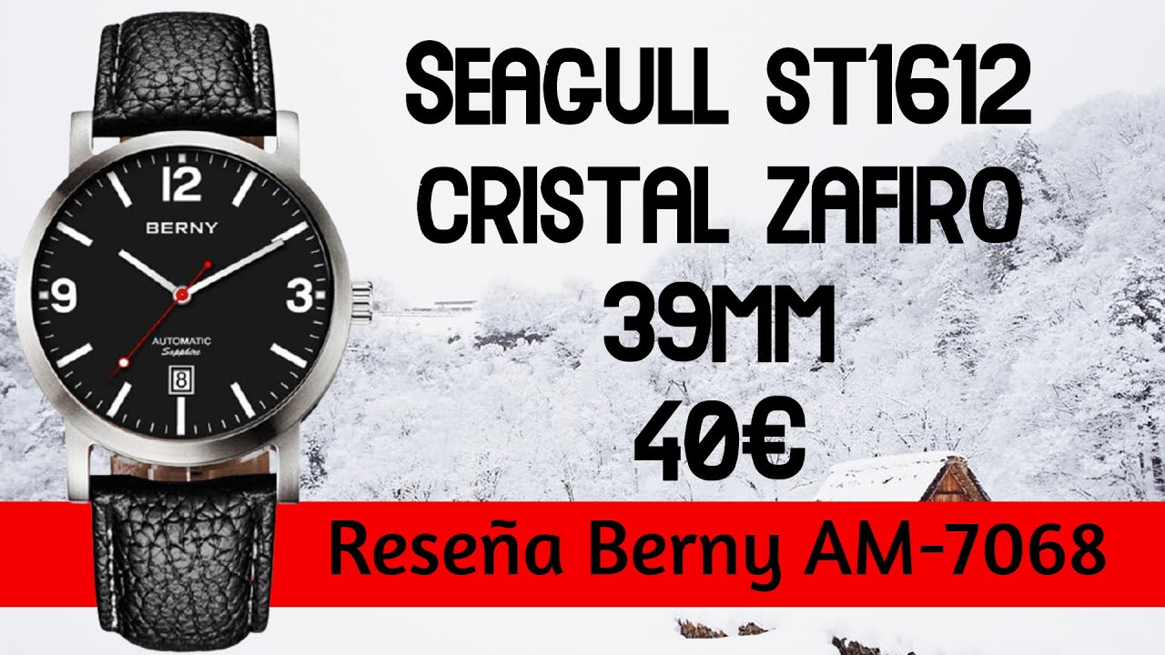 Berny AM038M-A ⌚ Reloj Automático por tan sólo 40€
