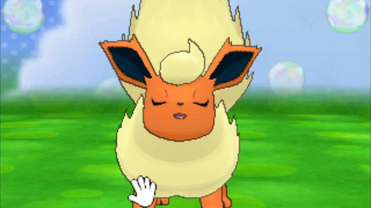 Pokemon Amie: Flareon